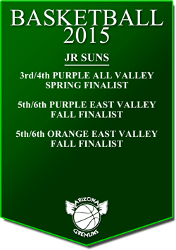 banner 2015 JR SUNS LEAGUE